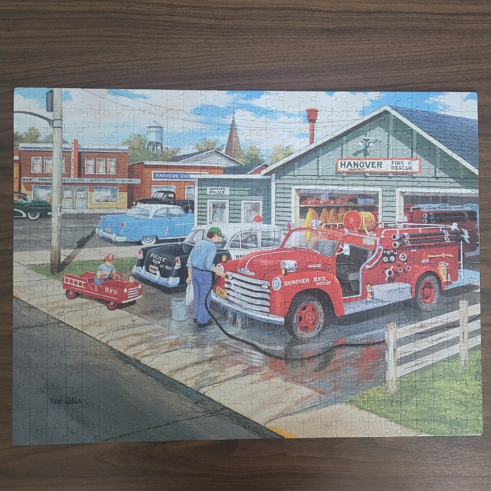 Ravensburger 1000 Piece Puzzle "A Little Boys Dream" - Picture 2 of 6